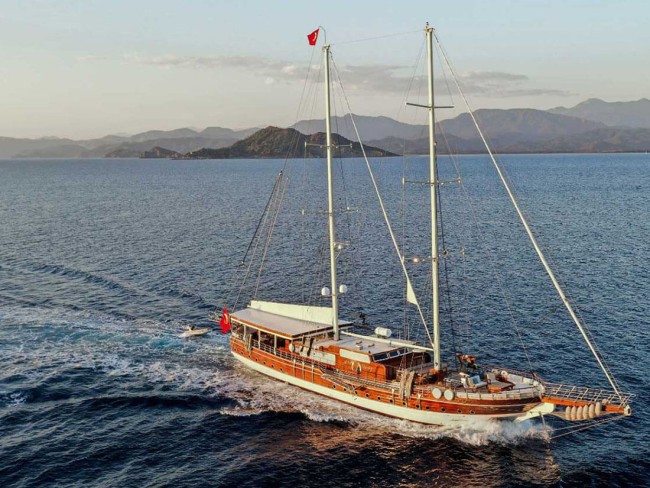 TURCJA Wakacyjny Wrzesień - Jacht 34m  All Inclusive